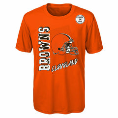 Cleveland Browns NFL Football 3-in-1 Combo Shirt Set (YOUTH) Fashion