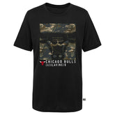 Chicago Bulls Zach Lavine Camo Logo NBA T-Shirt Black Taass US