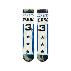 Allen Iverson All-Star Dallas NBA Crew Socken Grey Lifestyle