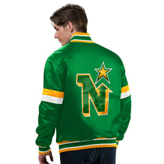 Minnesota North Stars Starter Vintage Diveplay NHL Varsity Jacket Taass sale