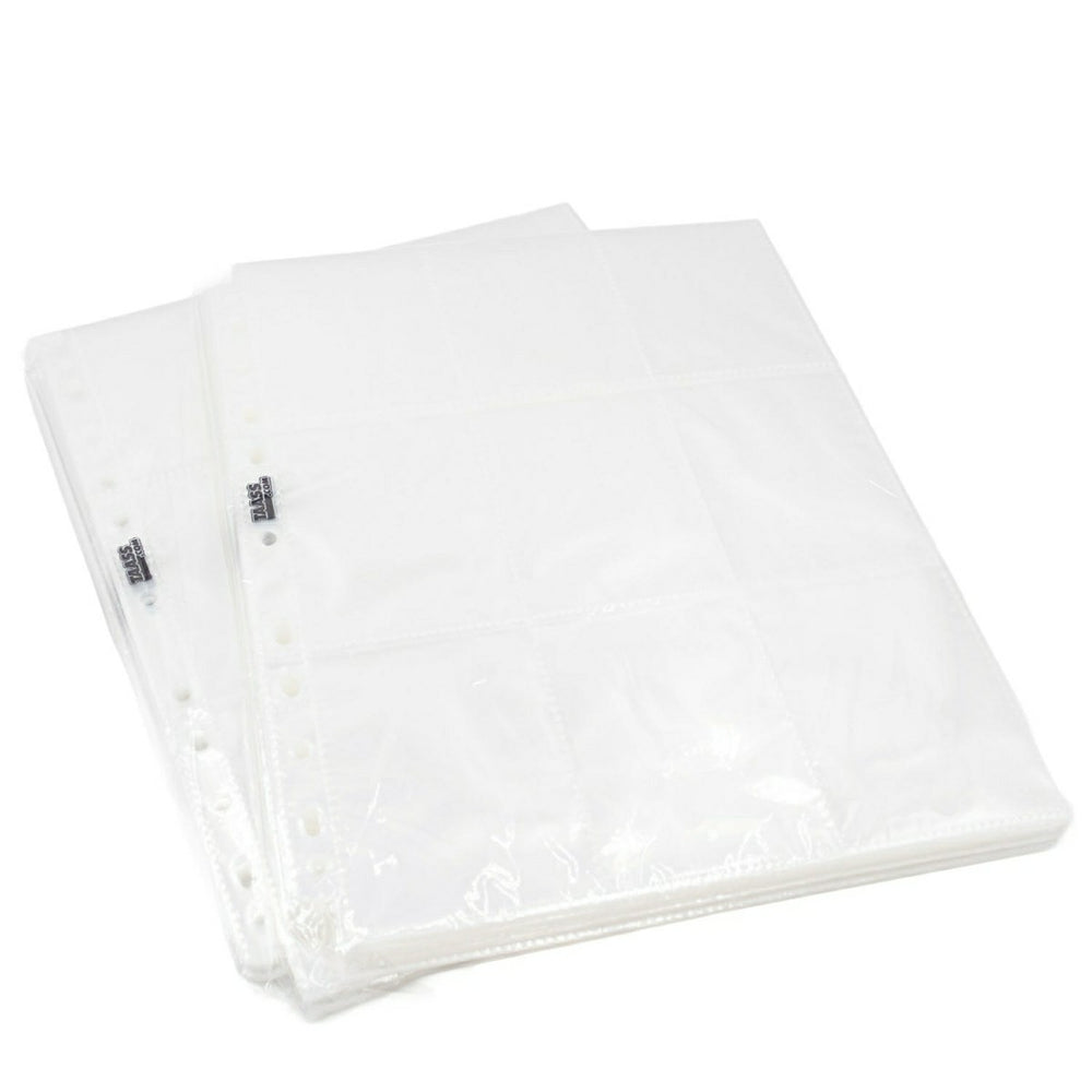 9-Pocket Album Pages (100 Pages) Taass sale