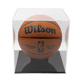 Basketball Display Case – Premium Acrylic Holder Lifestyle