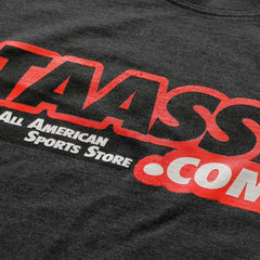 TAASS.com Logo T-Shirt Charcoal Fashion