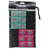 Wilson NFL Flag Football Kit 6 Belts (Mint/Pink) Taass sale