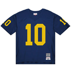 Tom Brady #10 Michigan Wolverines 1999 Legacy NCAA Jersey Navy Taass sale