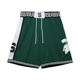 Michigan State Spartans 1999-00 Mitchell & Ness Swingman NCAA Shorts Green Taass for sale