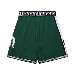 Michigan State Spartans 1999-00 Mitchell & Ness Swingman NCAA Shorts Green Taass for sale