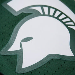 Michigan State Spartans 1999-00 Mitchell & Ness Swingman NCAA Shorts Green Taass for sale