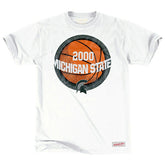 Michigan State Spartans 2000 March Madness NCAA T-Shirt White Taass for sale