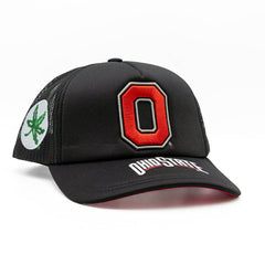Ohio State Buckeyes Origins Mitchell & Ness NCAA Trucker Cap Black Taass US