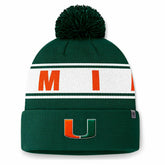Miami Hurricanes Wraparound NCAA Knit Hat Green Taass for sale