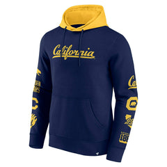 California Golden Bears Colorblock Badge NCAA Hoodie Fashion