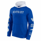 Kentucky Wildcats Colorblock Badge NCAA Hoodie Lifestyle