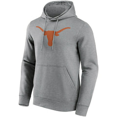 Texas Longhorns Primary Logo NCAA Hoodie Grey Fashion