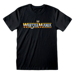 Classic Wrestlemania WWE T-Shirt Black Fashion
