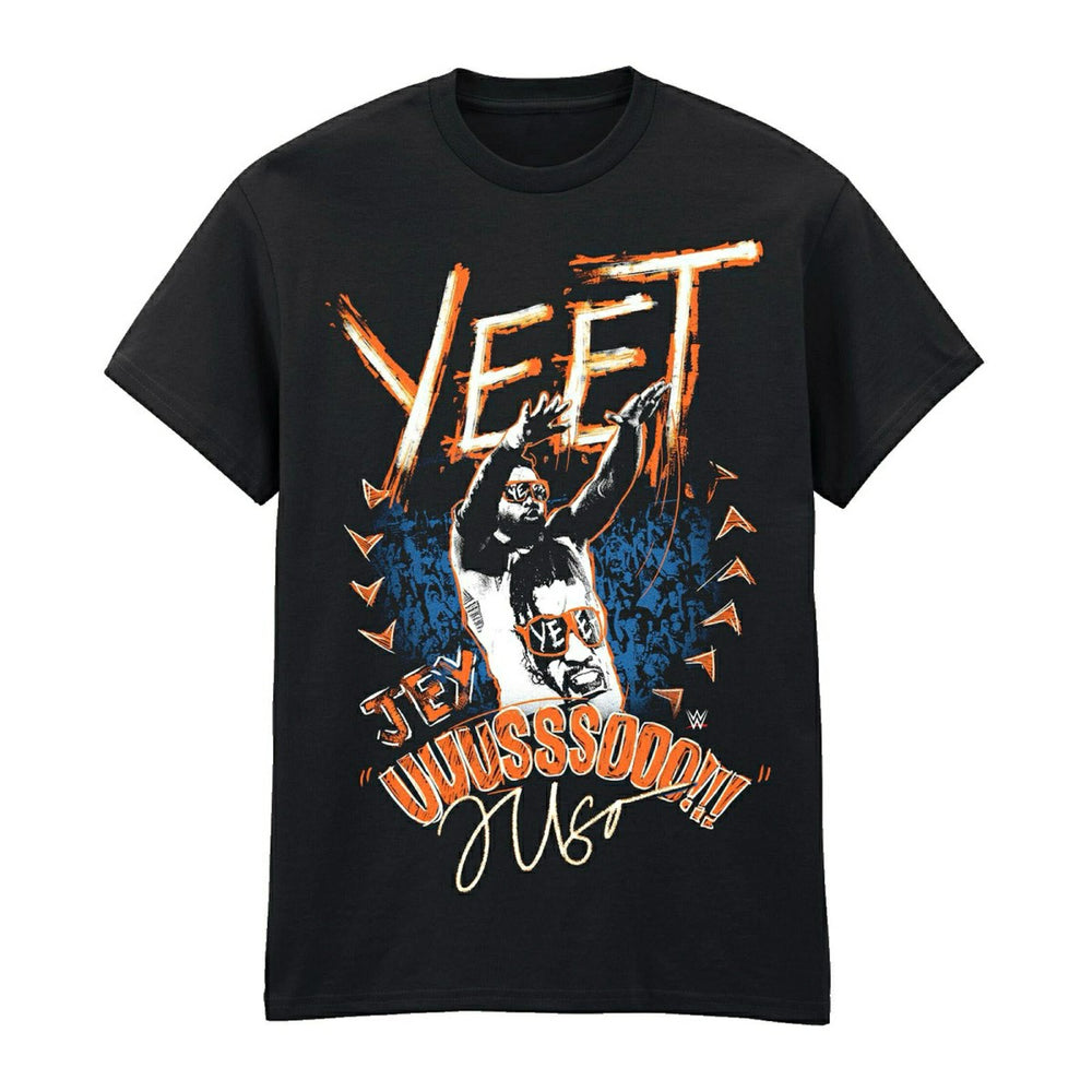 Jey Uso Yeet WWE T-Shirt Black Lifestyle