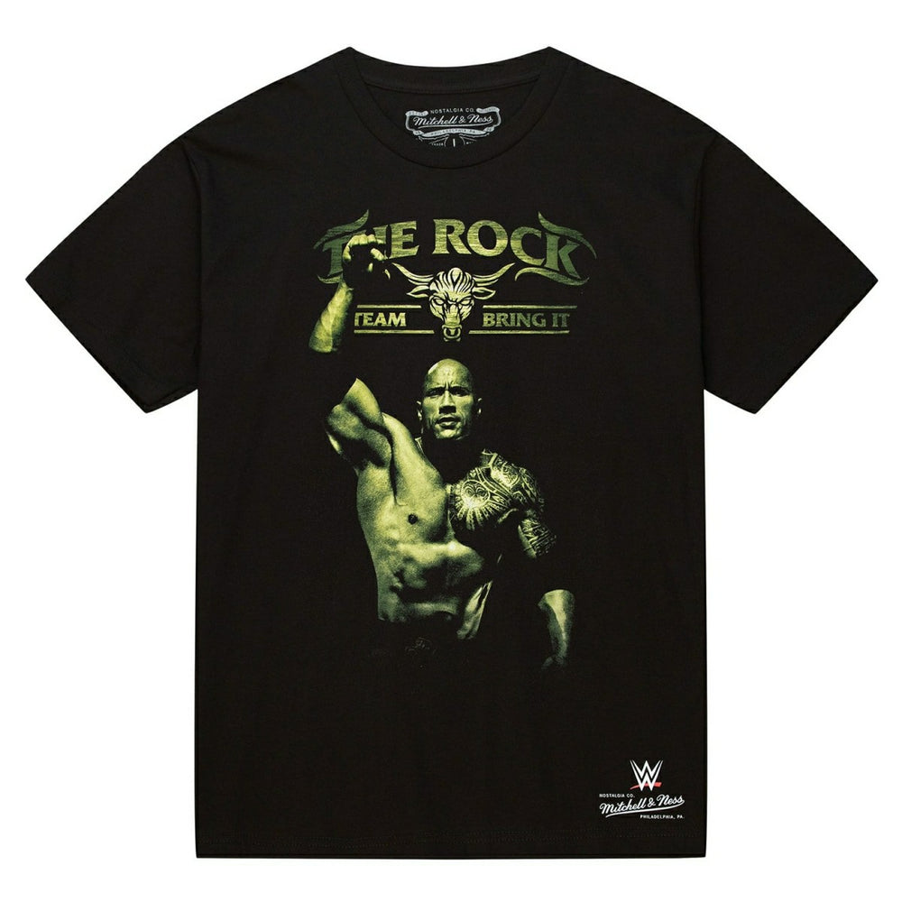 The Rock Team Bring it WWE Legend T-Shirt Black Taass sale