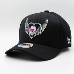 Throwback Bret The Hitman Hart Classic Red Snapback WWE Cap Black Lifestyle