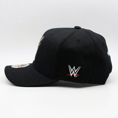 Throwback Bret The Hitman Hart Classic Red Snapback WWE Cap Black Lifestyle