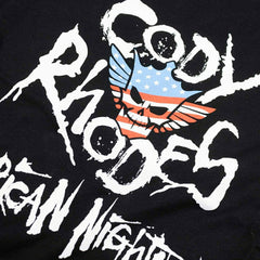 Cody Rhodes WWE Superstar T-Shirt Black (YOUTH) Lifestyle