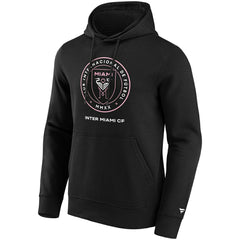 Inter Miami CF Primary Logo MLS Hoodie Black Taass sale