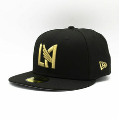 Los Angeles FC Team Logo New Era 59FIFTY Fitted MLS Cap Taass sale