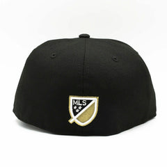 Los Angeles FC Team Logo New Era 59FIFTY Fitted MLS Cap Taass sale