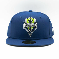 Seattle Sounders FC Team Logo New Era 59FIFTY Fitted MLS Cap Taass for sale