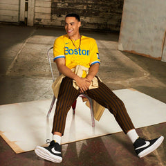 Boston Red Sox Nike Alternate MLB Jersey Yellow Taass sale