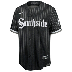 Chicago White Sox Nike City Connect MLB Jersey Pinstripe Fashion