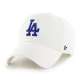 Los Angeles Dodgers '47 Clean Up Adjustable MLB Cap White Taass for sale