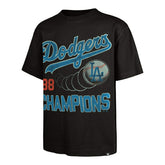 Los Angeles Dodgers Sigma '47 Foundation MLB T-Shirt Carbonite Taass for sale