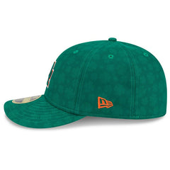 Los Angeles Dodgers 2025 St. Patrick's Day MLB Authentic Low Profile 59FIFTY Cap Grün Lifestyle