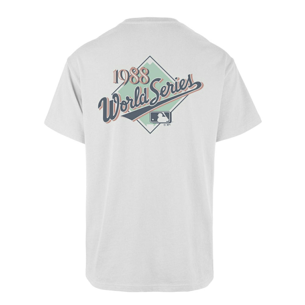 Los Angeles Dodgers 1988 World Series '47 Echo MLB T-Shirt White Lifestyle