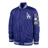 Los Angeles Dodgers Cooperstown '47 Dalston MLB Bomber Jacket Blue Taass for sale