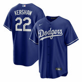 Clayton Kershaw #22 Los Angeles Dodgers Nike MLB Jersey Blue Fashion
