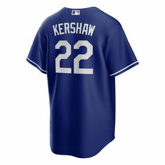 Clayton Kershaw #22 Los Angeles Dodgers Nike MLB Jersey Blue Fashion