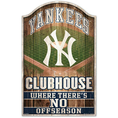 New York Yankees WinCraft MLB Clubhouse Wood Sign Taass sale