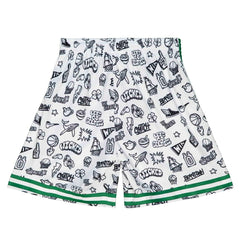 Boston Celtics Doodle Mitchell & Ness Swingman NBA Shorts Taass US