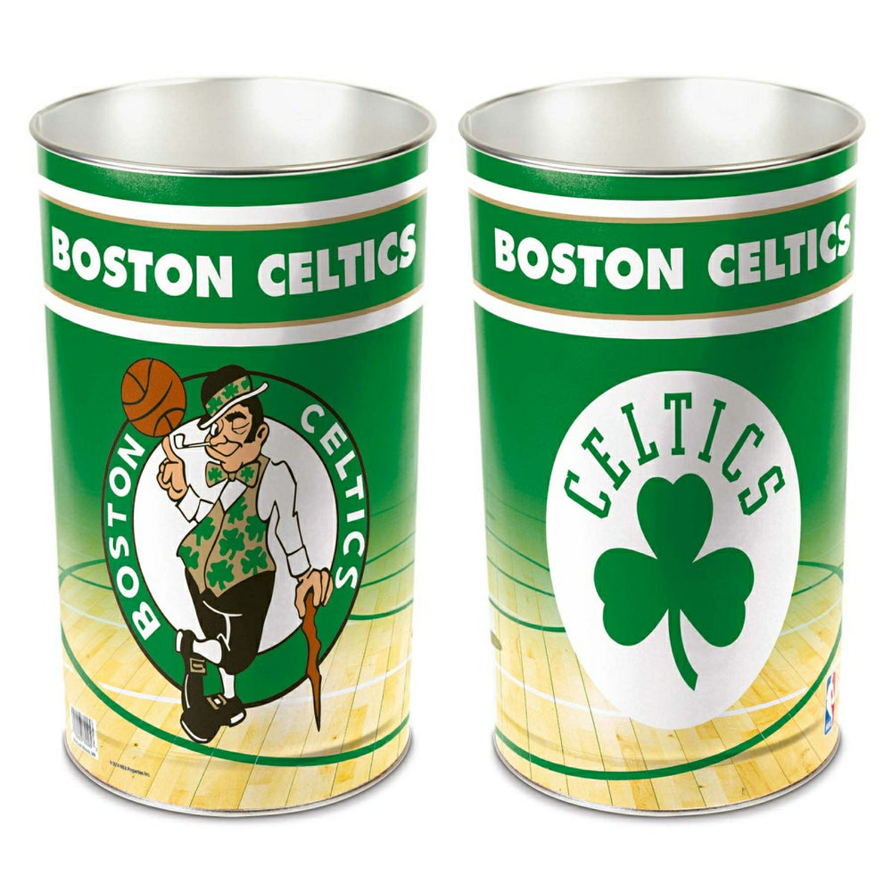 Boston Celtics NBA Metal Wastebasket Fashion