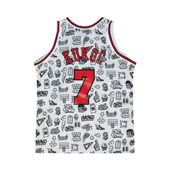 Toni Kukoč #7 Chicago Bulls Doodle Mitchell & Ness Swingman NBA Jersey Taass US