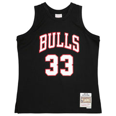 Scottie Pippen #33 Chicago Bulls Black Mitchell & Ness Swingman NBA Jersey Taass US