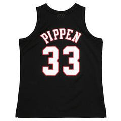 Scottie Pippen #33 Chicago Bulls Black Mitchell & Ness Swingman NBA Jersey Taass US