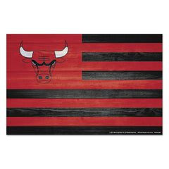 Chicago Bulls Americana WinCraft NBA Wood Sign Taass for sale