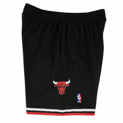 Chicago Bulls 1997-98 Mitchell & Ness Swingman NBA Shorts Black Fashion