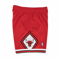 Chicago Bulls 1997-98 Mitchell & Ness Swingman NBA Shorts Red Taass sale