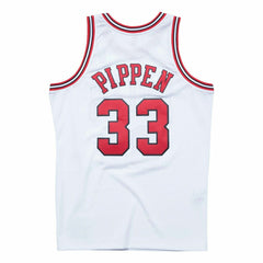 Scottie Pippen #33 Chicago Bulls 1997-98 Swingman NBA Jersey White Taass for sale