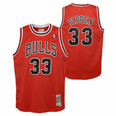 Scottie Pippen #33 Chicago Bulls 1997-98 Youth Swingman NBA Jersey Red (YOUTH) Lifestyle