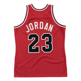 Michael Jordan #23 Chicago Bulls 1984-85 Authentic NBA Jersey Red Taass sale