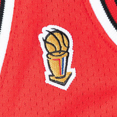 Michael Jordan #23 Chicago Bulls 1995-96 Finals Authentic NBA Jersey Red Taass for sale
